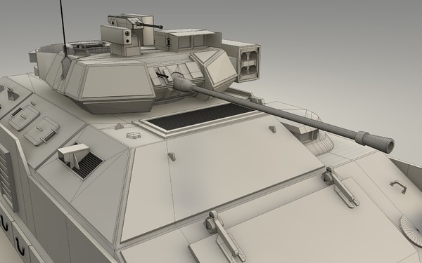 m3a3 bradley apc 3d 3ds - M3A3 Bradley APC by Cr8g